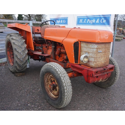 126 - Renault Master 2 4 cylinder diesel tractor. 1963. Runs and drives. Very unusual French built tractor... 