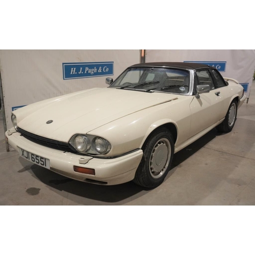 169 - Jaguar XJ-SC HE Sport Cabriolet. V12. 5.3L. 1986. One of 300 made. Engine was running but been stood... 