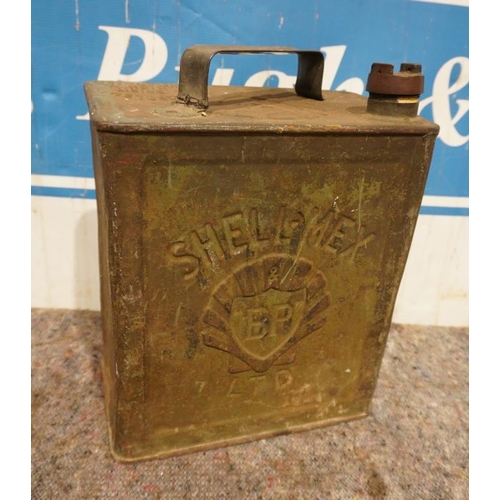 575 - Shell Mex 2gallon fuel can