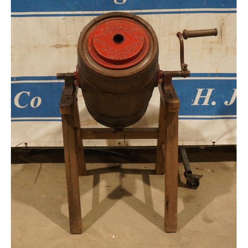 602 - Llewelins special export eccentric endover butter churn