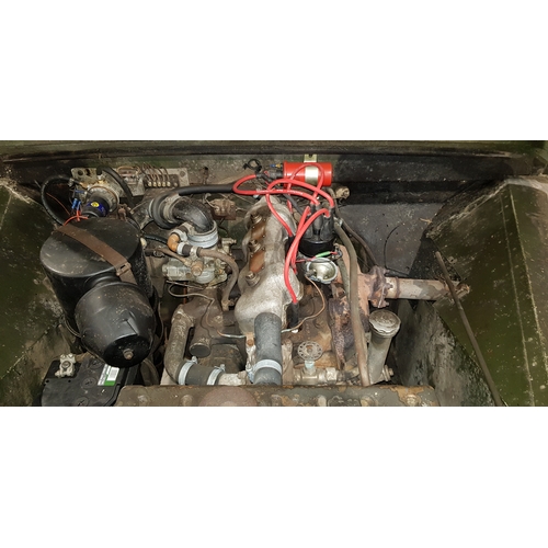 166 - Land Rover Series 1. 1951. Original engine and correct numbers.  Runs and drives. 1595cc. c/w old re... 