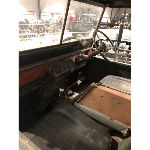 166 - Land Rover Series 1. 1951. Original engine and correct numbers.  Runs and drives. 1595cc. c/w old re... 