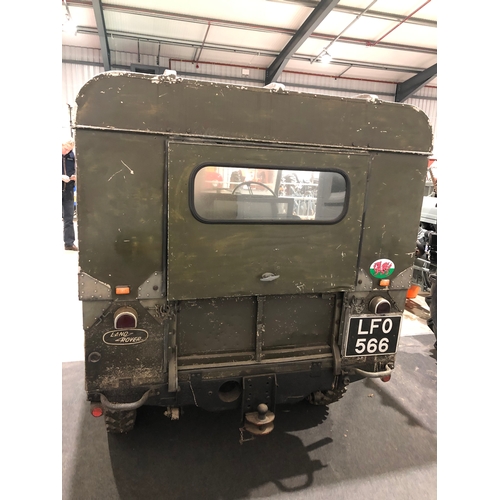 166 - Land Rover Series 1. 1951. Original engine and correct numbers.  Runs and drives. 1595cc. c/w old re... 