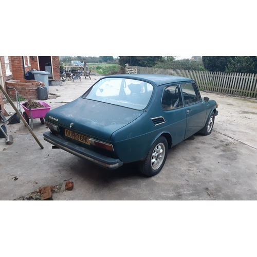 172A - Saab 99, 1972, 1850cc, 73,000miles for restoration, runs and drives