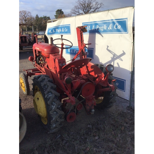 150A - Massey Harris Pony tractor with finger bar mower. Quite original condition, Starts and drives. New t... 