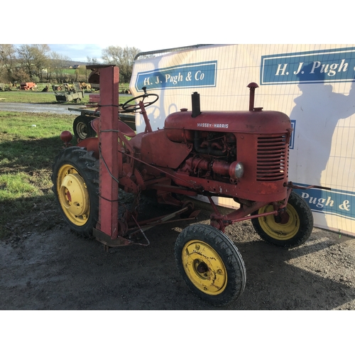 150A - Massey Harris Pony tractor with finger bar mower. Quite original condition, Starts and drives. New t... 