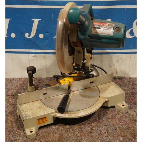 187 - Makita LS1030 mitre saw 110v