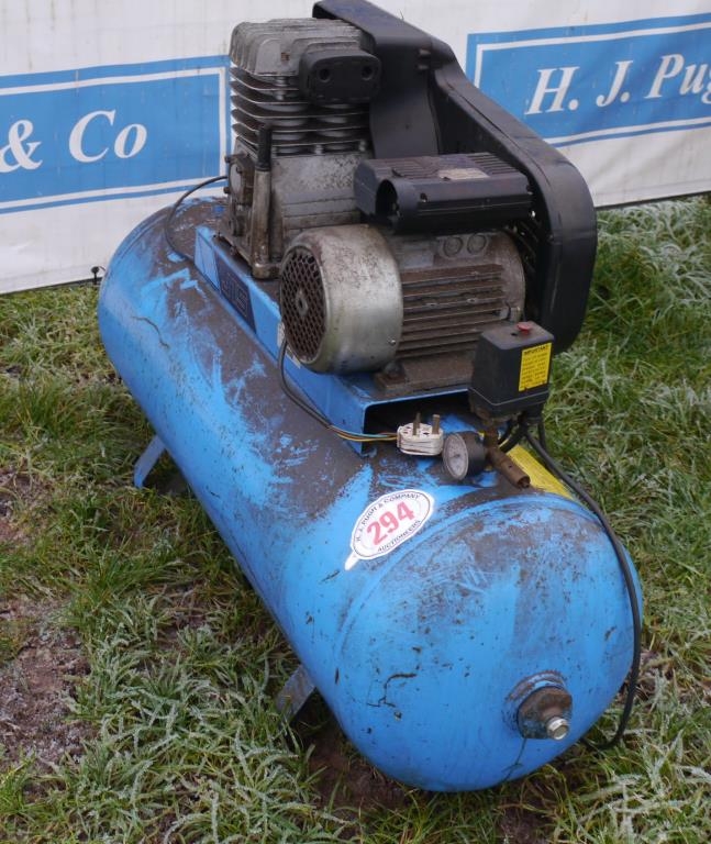 150L Eure compressor. 1995. Single phase 3HP