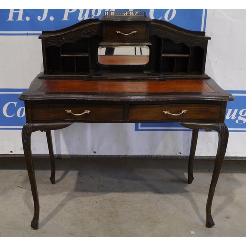 127 - Edwardian ladies writing desk 39x39