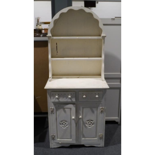 183 - Painted Dutch style dresser 70x30