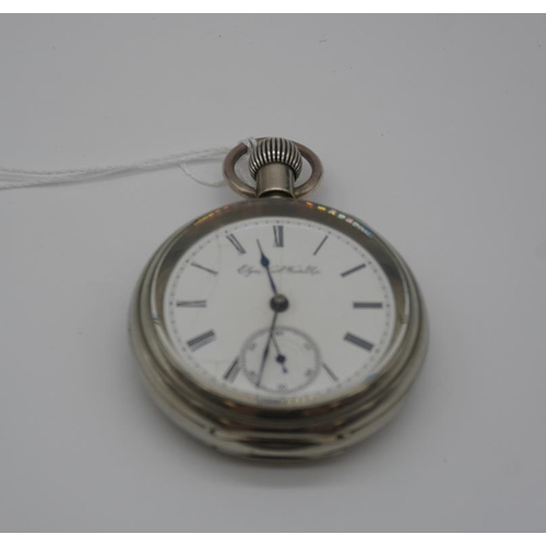 363 - British railway watch with Elgin movement (possibly replacement) excellent condition, accurate fully... 