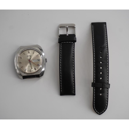 402 - Hafis gents wrist watch with strap not attached