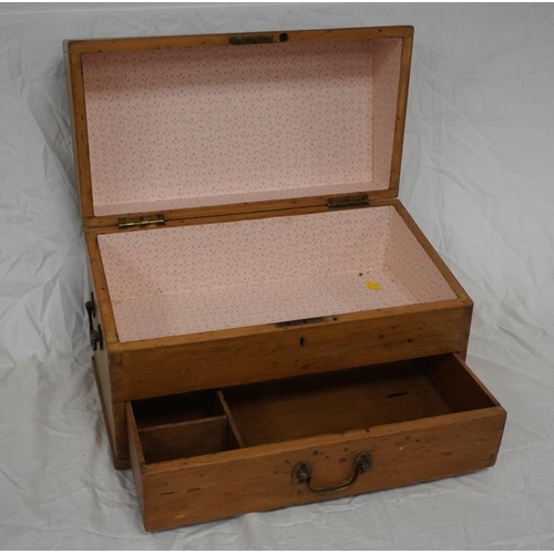 473 - Pine jewellery box 18x12