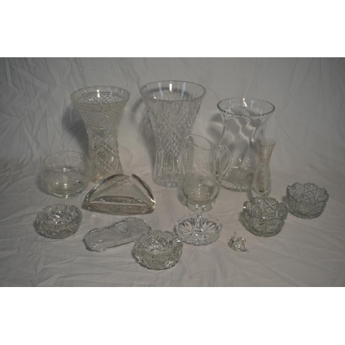 481 - Assorted cut glassware including Stuart Crystal