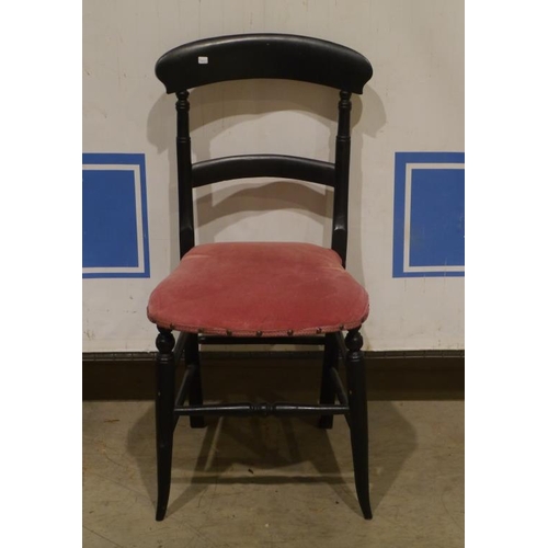68 - Upholstered bedroom chair