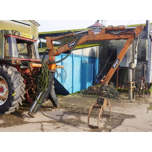 100 - Chief tractor mounted timber grab