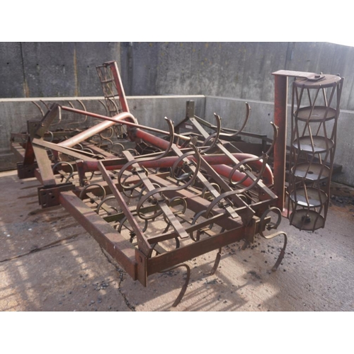 56 - Bamford folding cultivator with crumblers