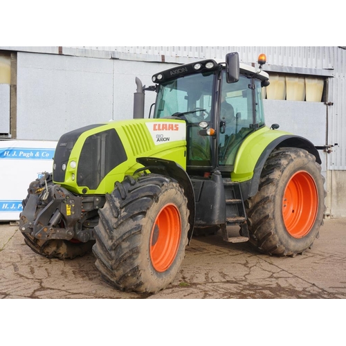 77 - 2011 Claas Axion 810 tractor. 2842hrs, CIS, 40K, 5.1tonne front linkage, front suspension, 150L/Min ... 