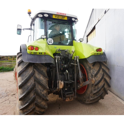 77 - 2011 Claas Axion 810 tractor. 2842hrs, CIS, 40K, 5.1tonne front linkage, front suspension, 150L/Min ... 