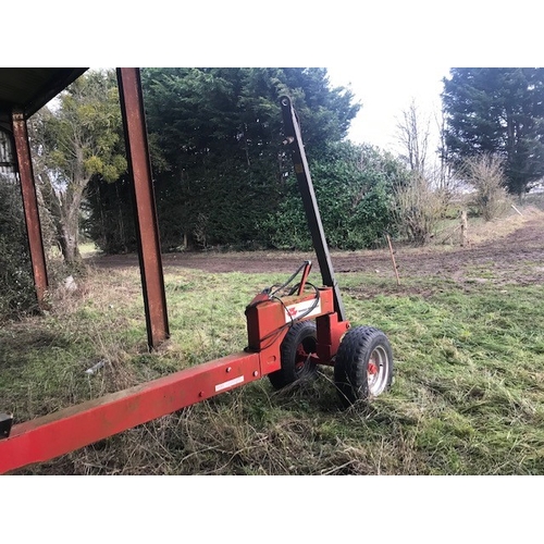 119 - Trolley for 9.3 to 10.8m MF combine header