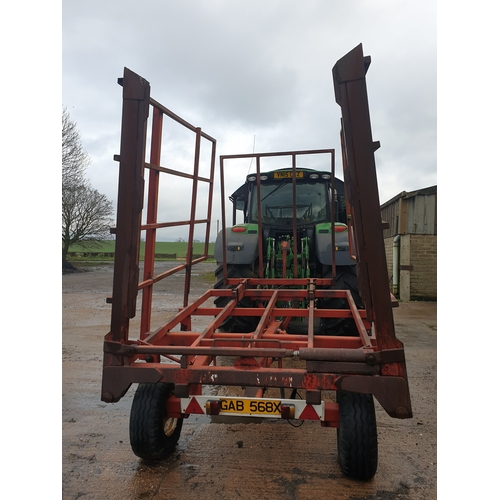 132 - Russell 64 bale carrier +VAT