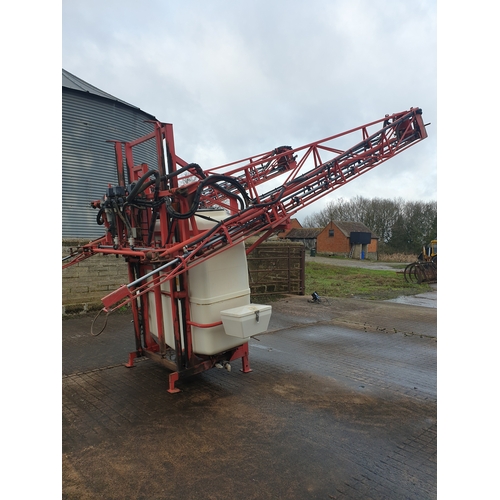 133 - Gem Diamond 1200 ltr, 20m sprayer with a RDS rate controller, in good working order. New pump fitted... 