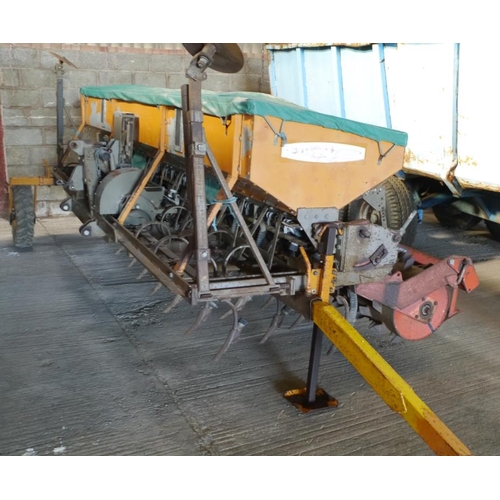 115 - Four metre Carrier cultivator drill (scrap)