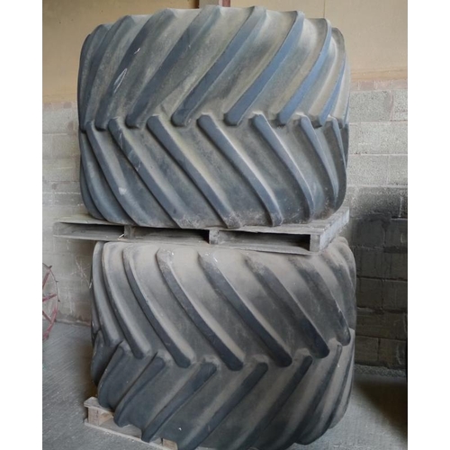 116 - Goodyear Super Tera Grip 66 x 43.00-25NHS (trelleborg type) 1 Tyre is badly damaged