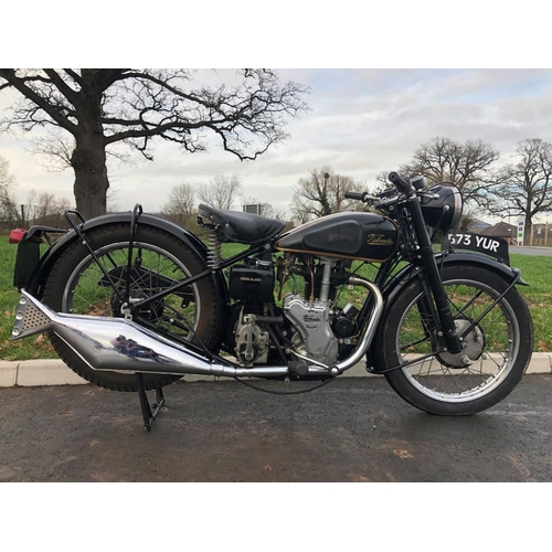 410 - Velocette MAC motorcycle. 1948. Engine No MAC11134. Frame No- 4100. This bike is registered with the... 