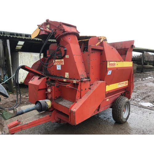 138 - Teagle Tomahawk 8080 straw chopper