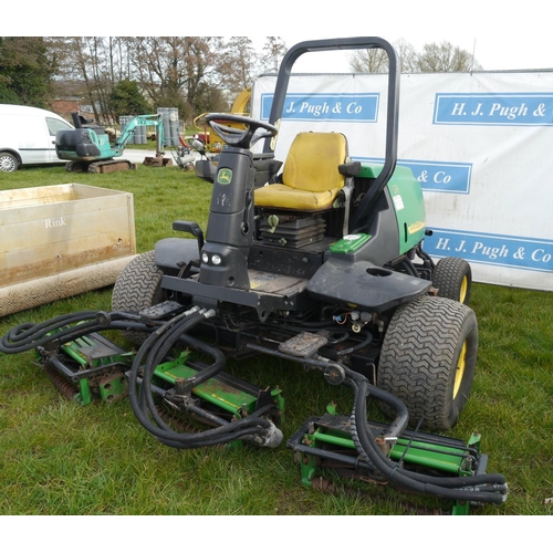 John Deere 3235C gang mower. Starts, runs, key +VAT