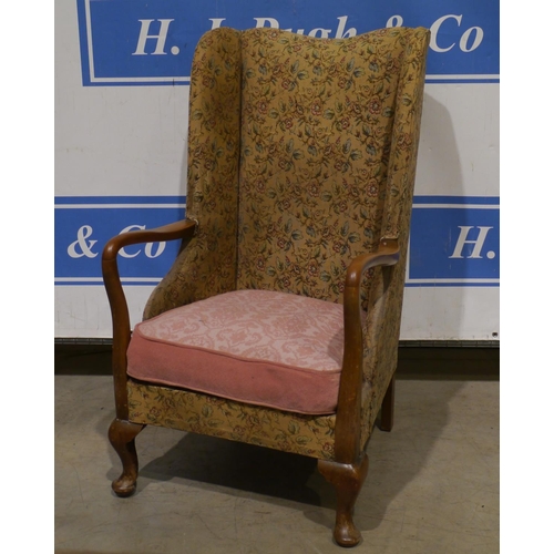 109 - Upholstered armchair