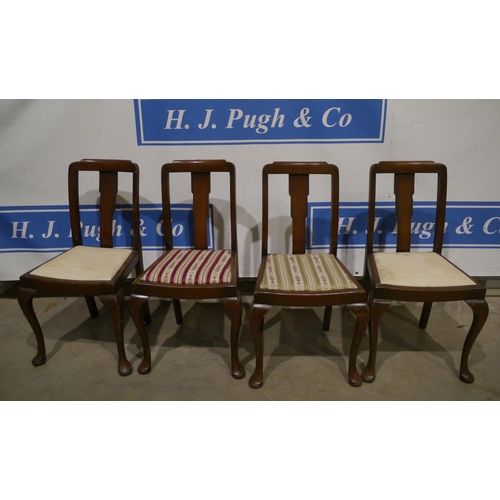 110 - 4 Dining chairs