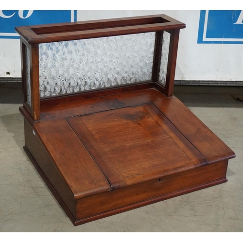 145 - Victorian mahogany chest top