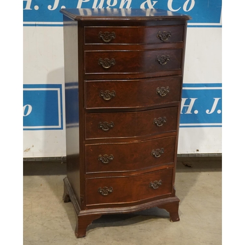 176A - Reproduction tall chest of 6 drawers 41x21