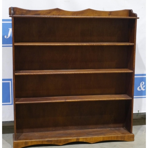 189 - Open front bookcase 52x48