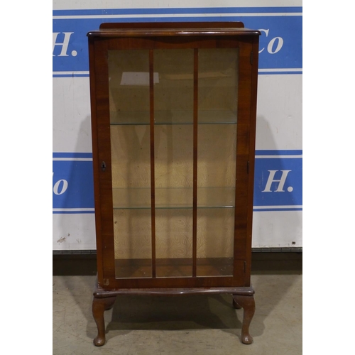 244 - Glazed front display cabinet 45x22