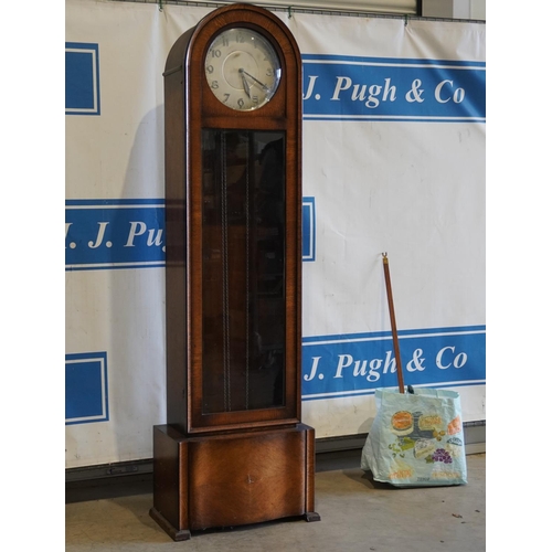 251 - Arts and crafts grandmother clock 75