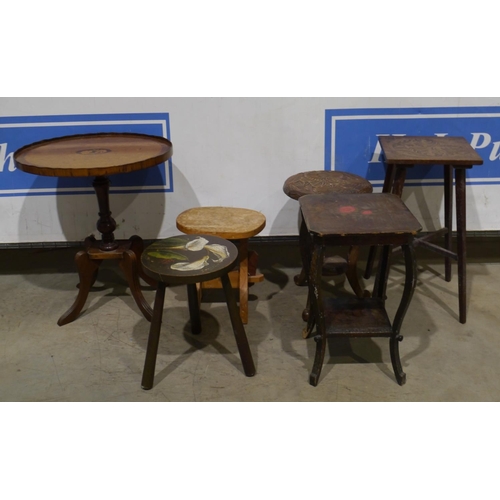 30 - 6 Occasional tables, various sizes