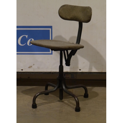 45 - Industrial machinist chair by Dane Inglis Products limited