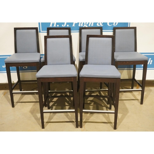 5 - Set of 6 modern stools
