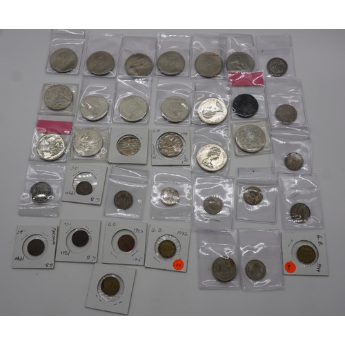 510 - Quantity of assorted George VI and Elizabeth II coins inc five shillings, pennies etc