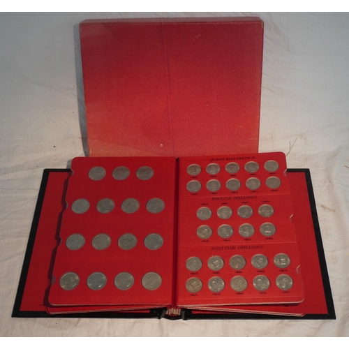 515 - Elizabeth II pre decimal coin collection, most coins are uncirculated