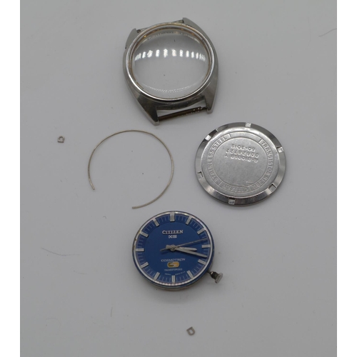 608 - Citizen Cosmotron watch parts, no strap
