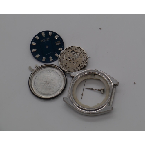 609 - Citizen 21 jewel gents wrist watch parts