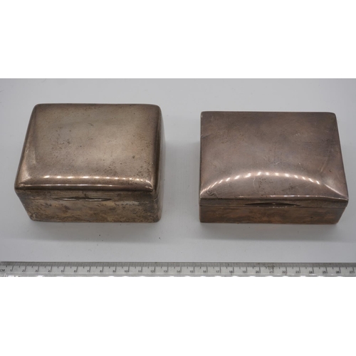 617 - 2 Silver boxes
