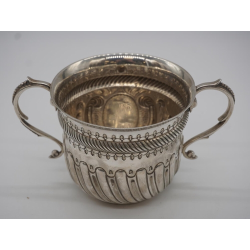 634 - Silver 2 handled cup. C.1898. Approx weight 237g
