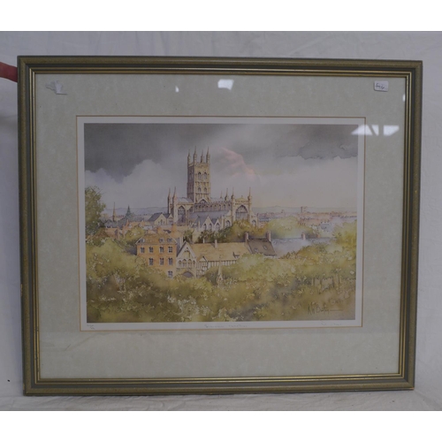 696 - Gloucester cathedral. Limited edition 610/860