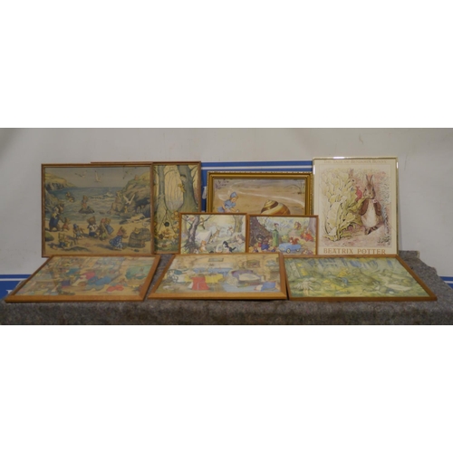 699 - Beatrix potter and other prints