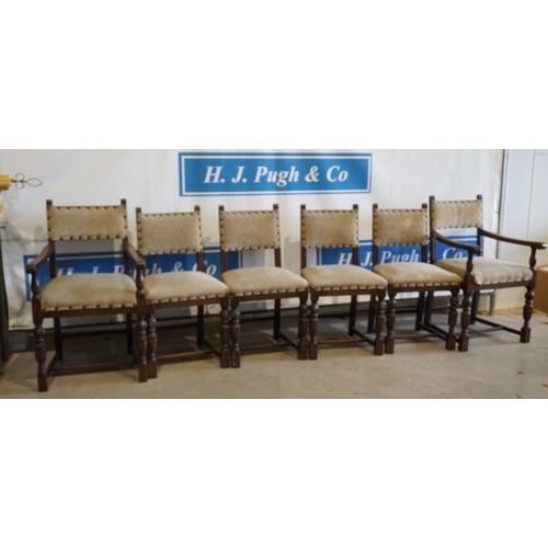 84 - 4+2 Dining chairs
